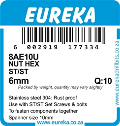 8AE10 - Hex Nut ST/ST -8AE10_label_T